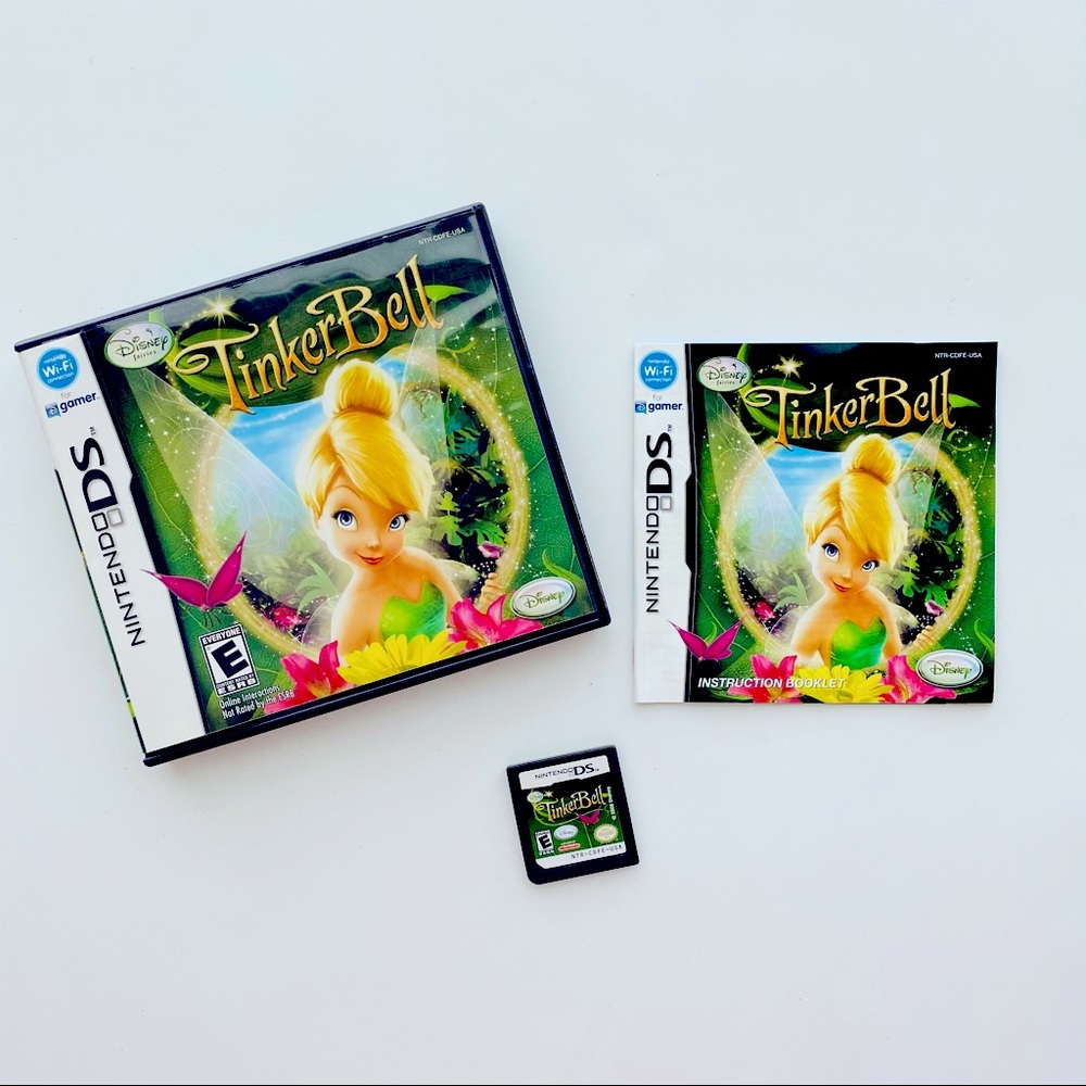 TinkerBell Disney fairies Nintendo DS Game Rated E